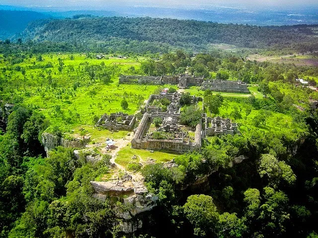 Le temple de Preah Vihear patrimoine mondiale de L'UNESCO Circuit 8 Cambodge