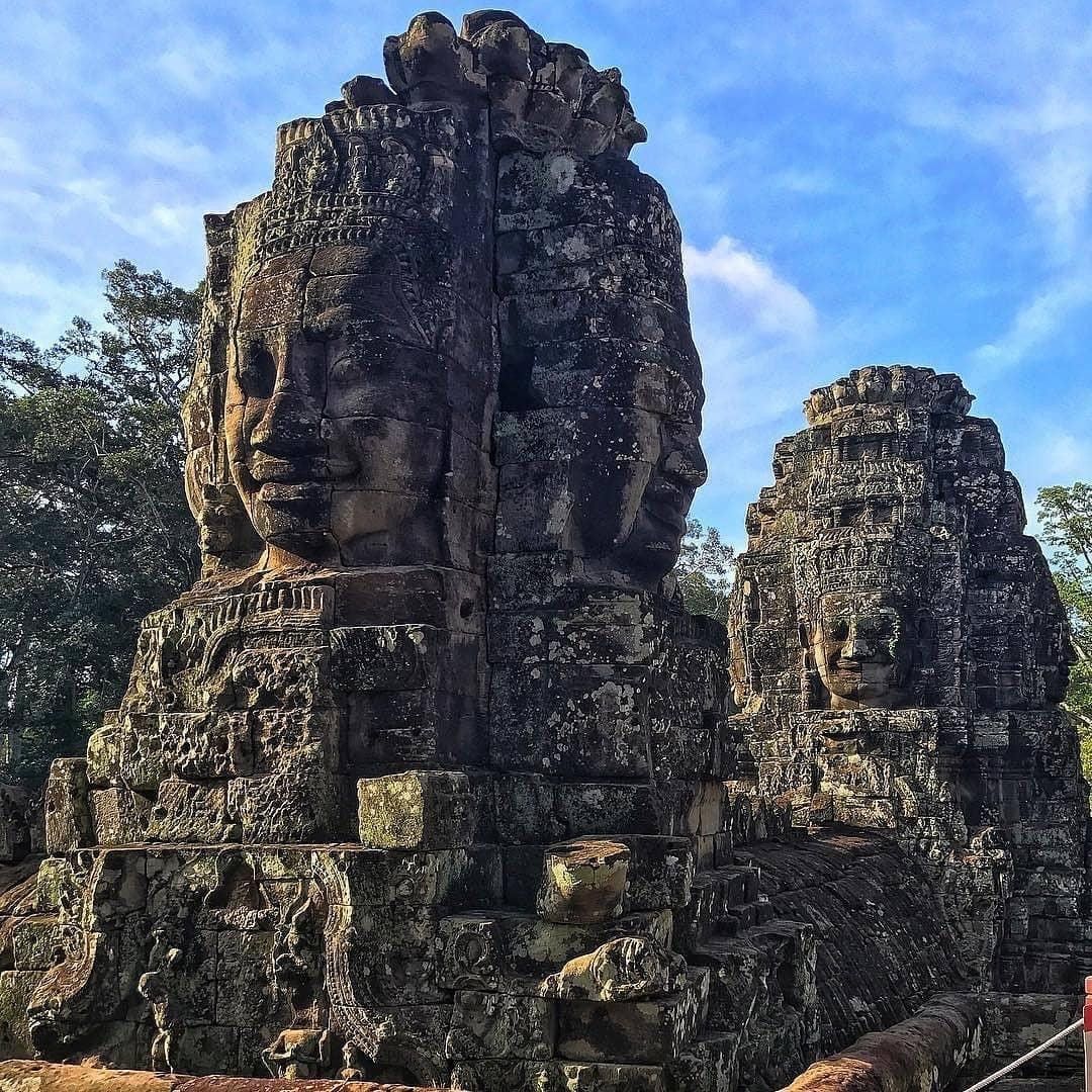Le temple Bayon Siem Reap Cambodge